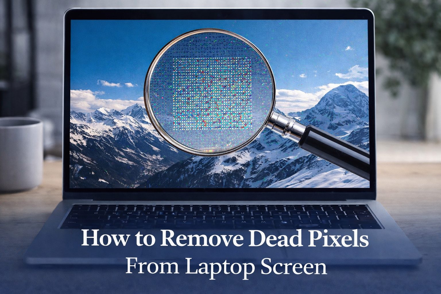 How to Remove Dead Pixels From Laptop Screen