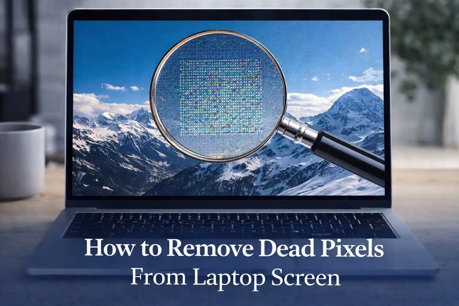 How to Remove Dead Pixels From Laptop Screen